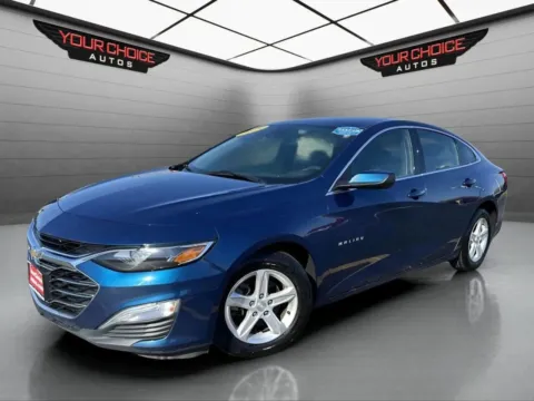 Blue 2019 Chevrolet Malibu LS for sale in Joliet, IL
