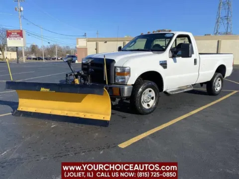 White 2008 Ford Super Duty F-250 SRW XL 2dr Regular Cab 4WD LB for sale in Joliet, IL