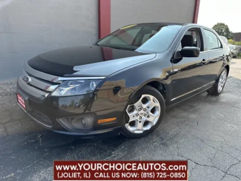 Black 2011 Ford Fusion SE for sale in Joliet, IL