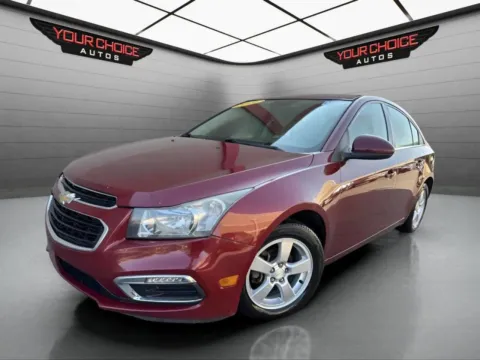 Red 2016 Chevrolet Cruze Limited LT for sale in Joliet, IL