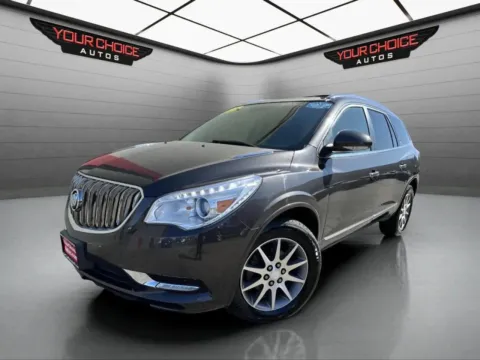 Gray 2015 Buick Enclave Leather for sale in Joliet, IL
