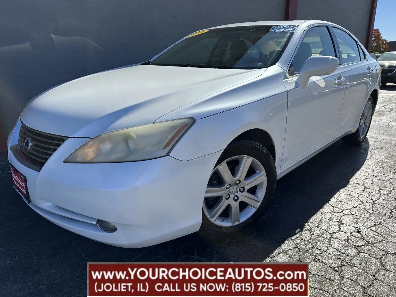 White 2008 Lexus ES 350 Base 4dr Sedan for sale in Joliet, IL