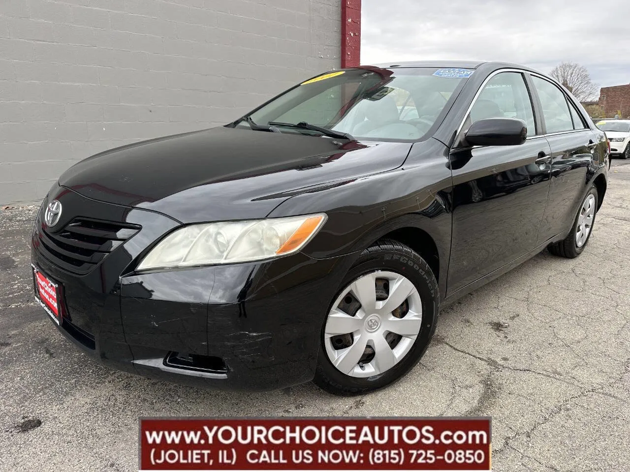 Black 2007 Toyota Camry LE 4dr Sedan (2.4L I4 5A) for sale in Joliet, IL