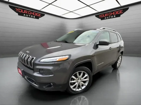 Gray 2018 Jeep Cherokee Limited for sale in Joliet, IL
