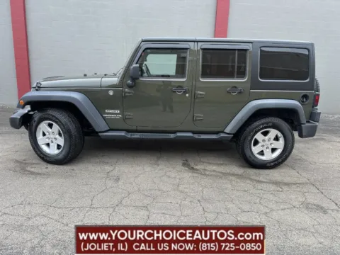 Photos of 2015 Jeep Wrangler Unlimited Sport for sale in Joliet, IL at Your Choice Autos - Joliet