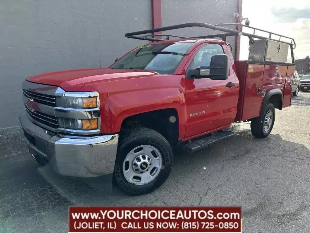 Red 2015 Chevrolet Silverado 2500HD Built After Aug 14 Work Truck for sale in Joliet, IL