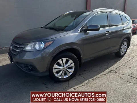 Gray 2012 Honda CR-V EX-L for sale in Joliet, IL