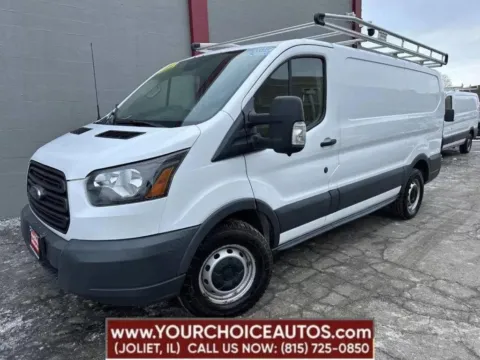 White 2017 Ford Transit Van 350 3dr SWB Low Roof Cargo Van w/Sliding Passenger Side Door for sale in Joliet, IL