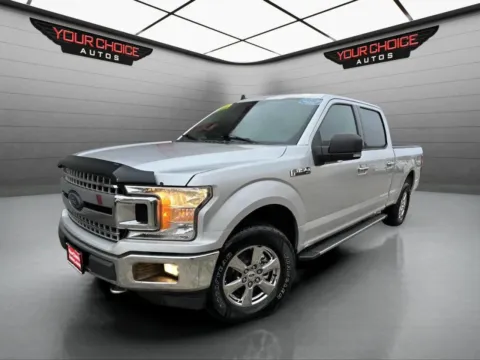Silver 2019 Ford F-150 XLT 4x4 4dr SuperCrew 6.5 ft. SB for sale in Joliet, IL