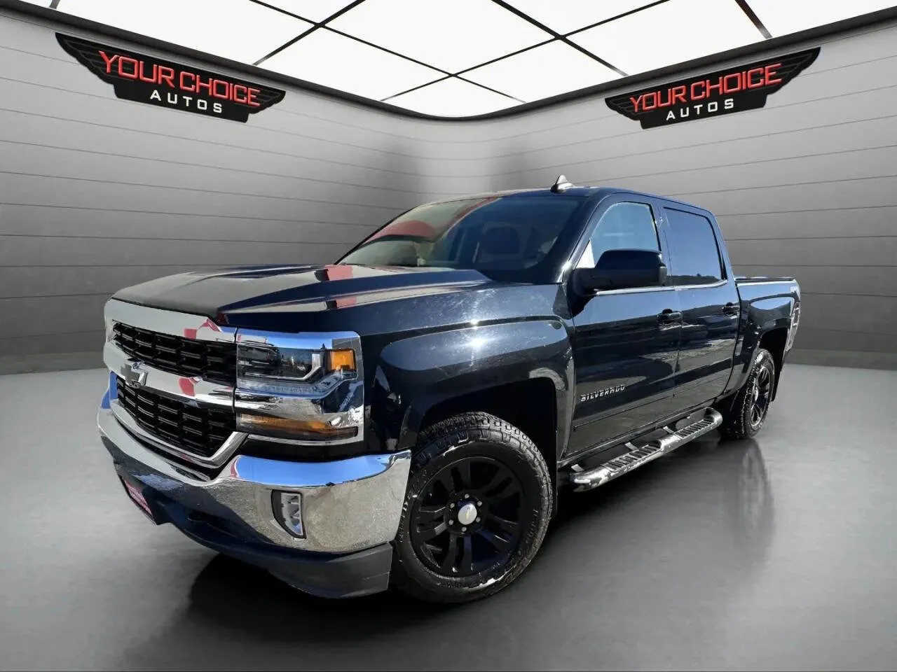 Black 2017 Chevrolet Silverado 1500 LT for sale in Joliet, IL
