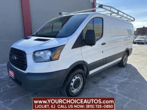 White 2016 Ford Transit Cargo Van 250 3dr SWB Low Roof Cargo Van w/Sliding Passenger Side Door for sale in Joliet, IL