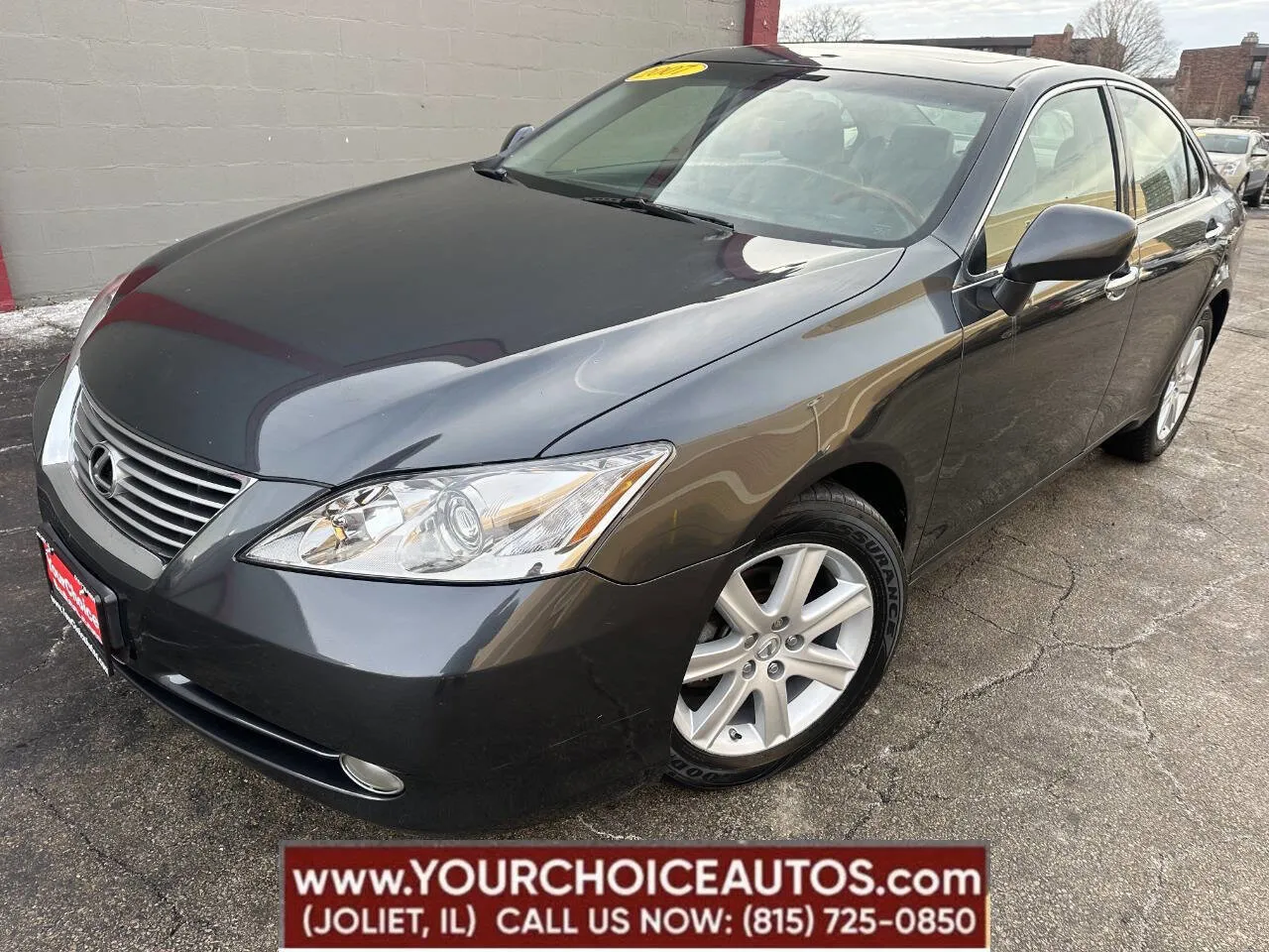 Gray 2007 Lexus ES 350 Base 4dr Sedan for sale in Joliet, IL