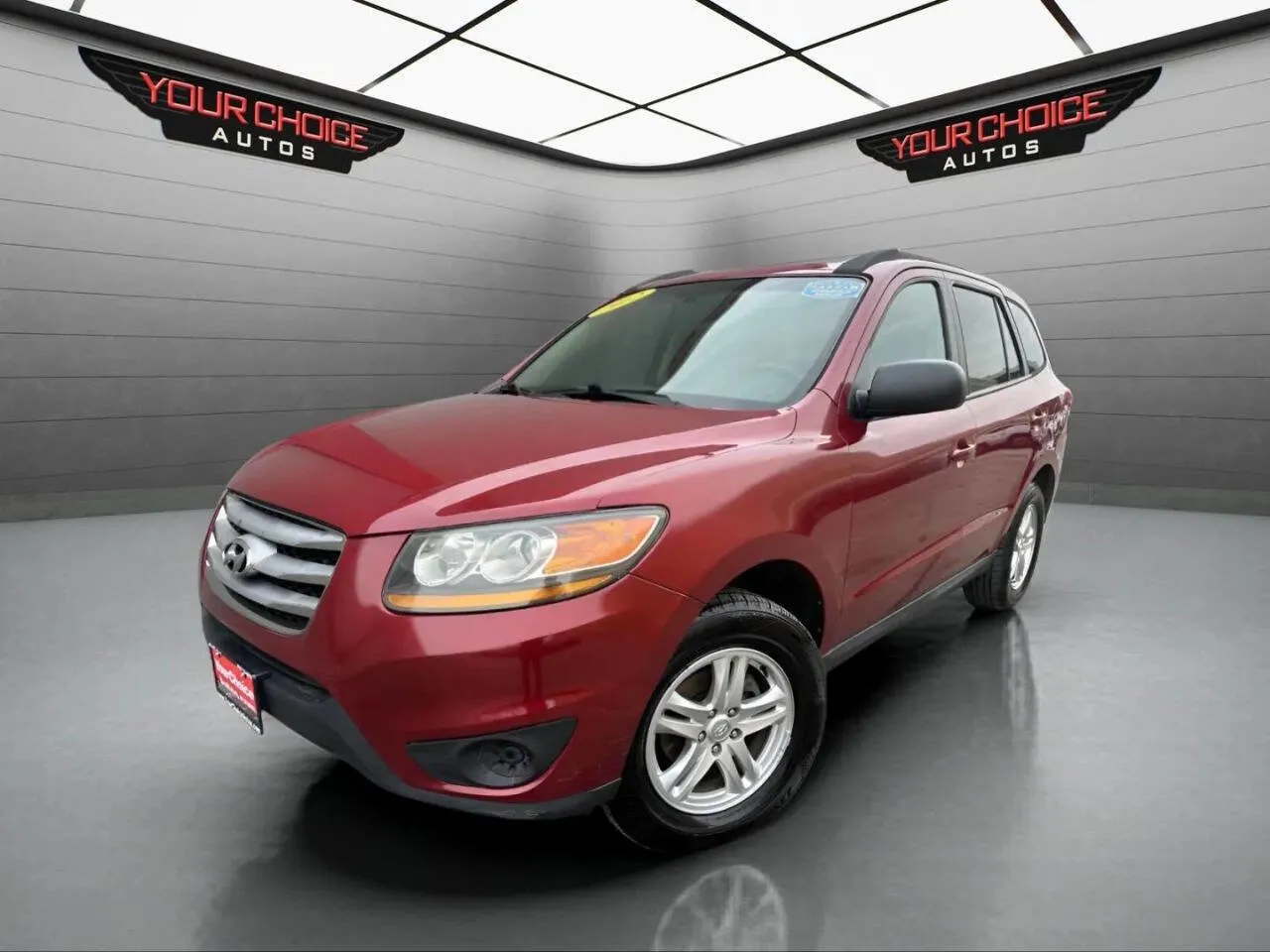 Red 2012 Hyundai Santa Fe GLS for sale in Joliet, IL