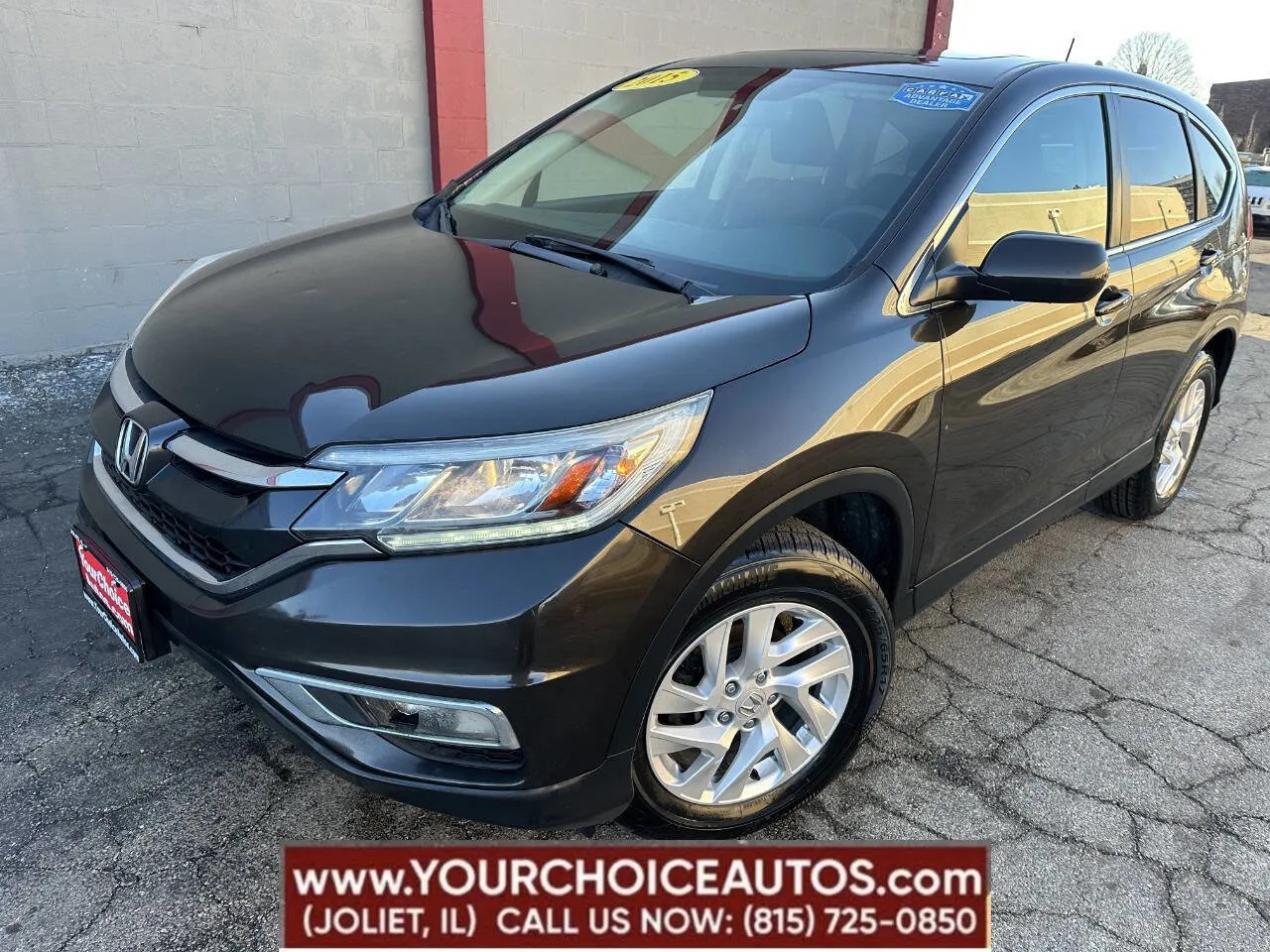 Gray 2015 Honda CR-V EX for sale in Joliet, IL
