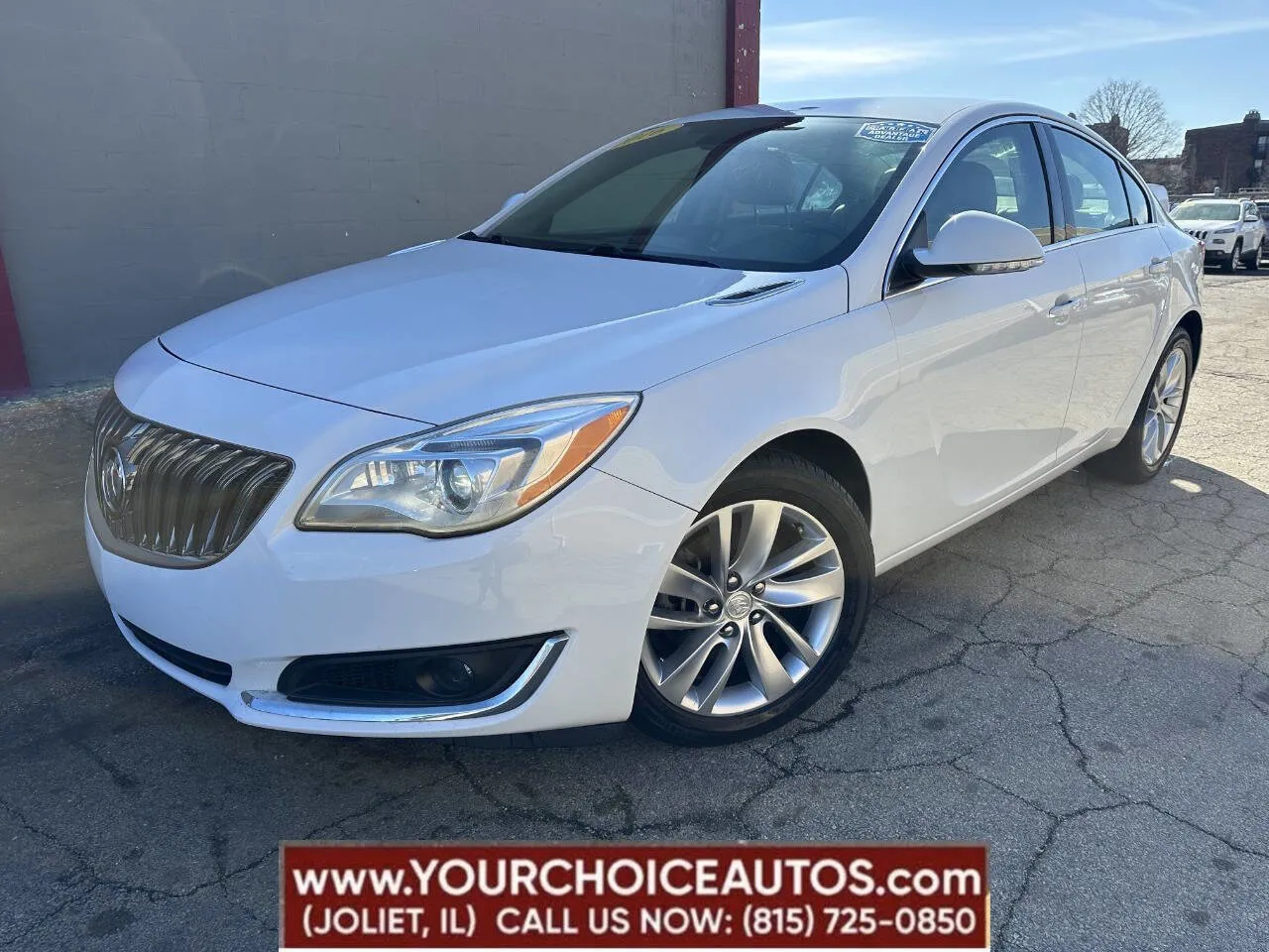White 2016 Buick Regal Premium II for sale in Joliet, IL