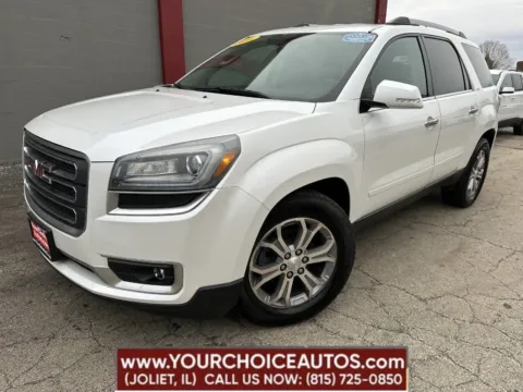 White 2016 GMC Acadia SLT for sale in Joliet, IL