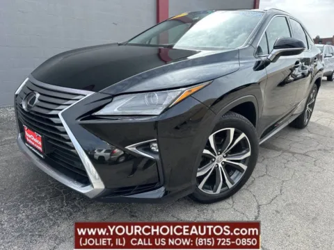 Black 2017 Lexus RX F SPORT AWD 4dr SUV for sale in Joliet, IL