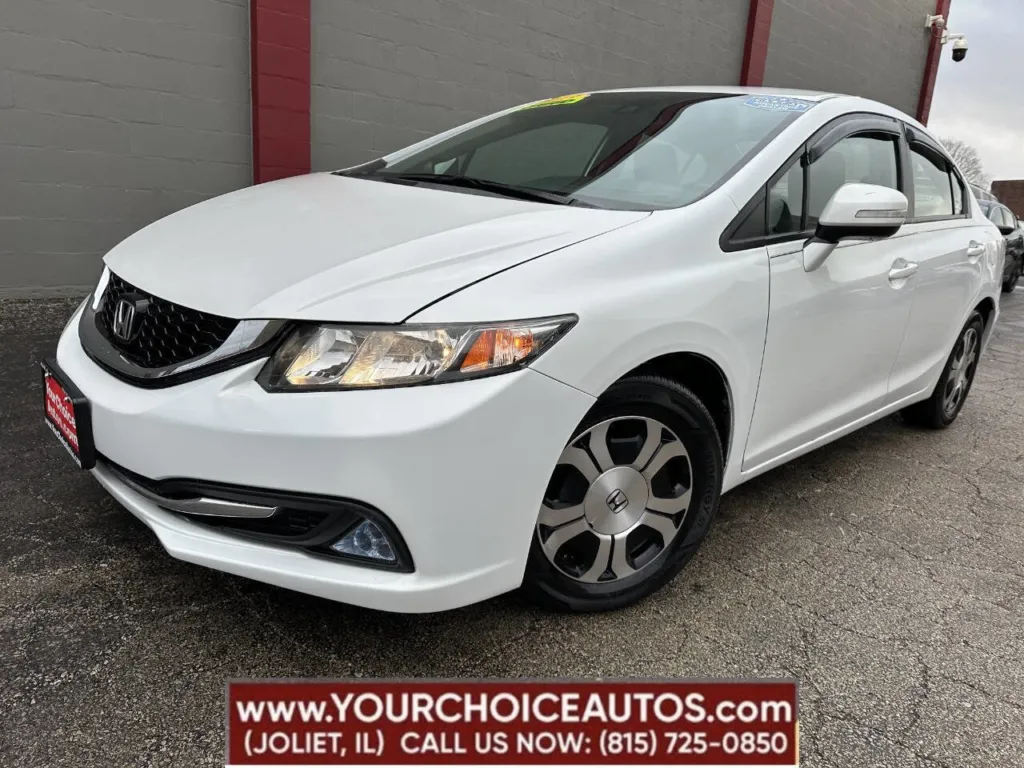 2013 Honda Civic Hybrid Hybrid w/Leather 4dr Sedan for sale in Joliet, IL