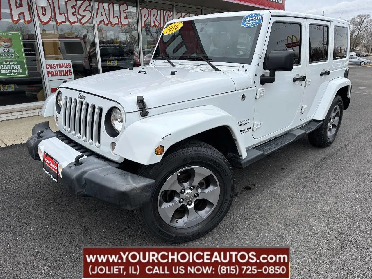 2016 Jeep Wrangler Unlimited Sahara for sale in Joliet, IL