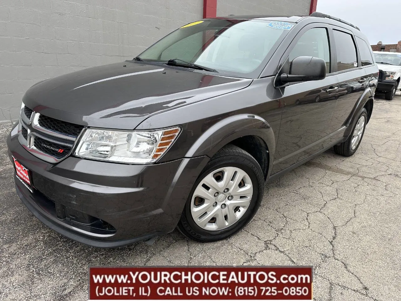 Gray 2017 Dodge Journey SE for sale in Joliet, IL