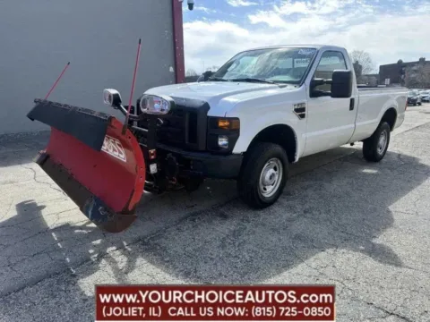 White 2010 Ford Super Duty F-250 SRW XL 4x4 2dr Regular Cab 8 ft. LB Pickup for sale in Joliet, IL