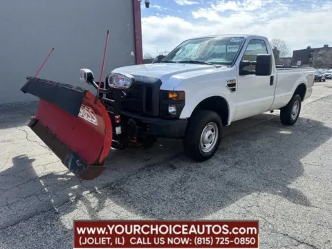 White 2010 Ford Super Duty F-250 SRW XL 4x4 2dr Regular Cab 8 ft. LB Pickup for sale in Joliet, IL