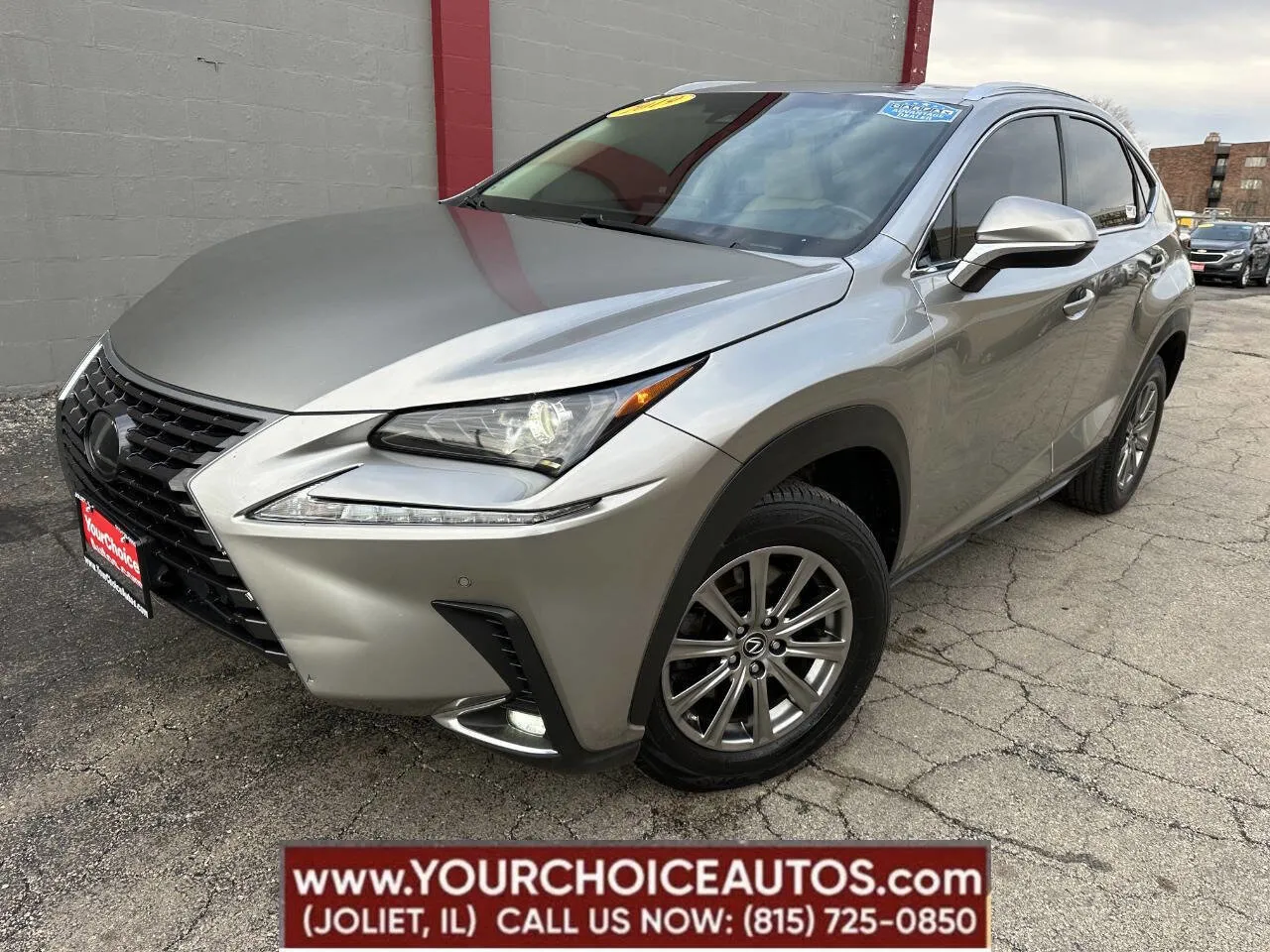 Silver 2019 Lexus NX Base 4dr Crossover for sale in Joliet, IL