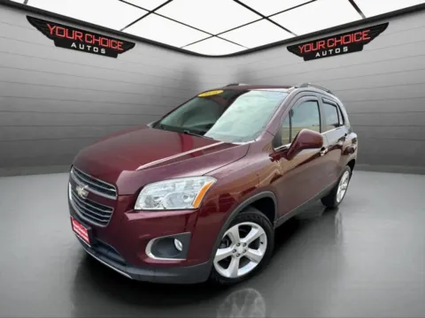 Red 2016 Chevrolet Trax LTZ for sale in Joliet, IL
