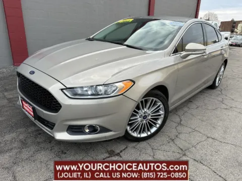 Gray 2015 Ford Fusion SE for sale in Joliet, IL