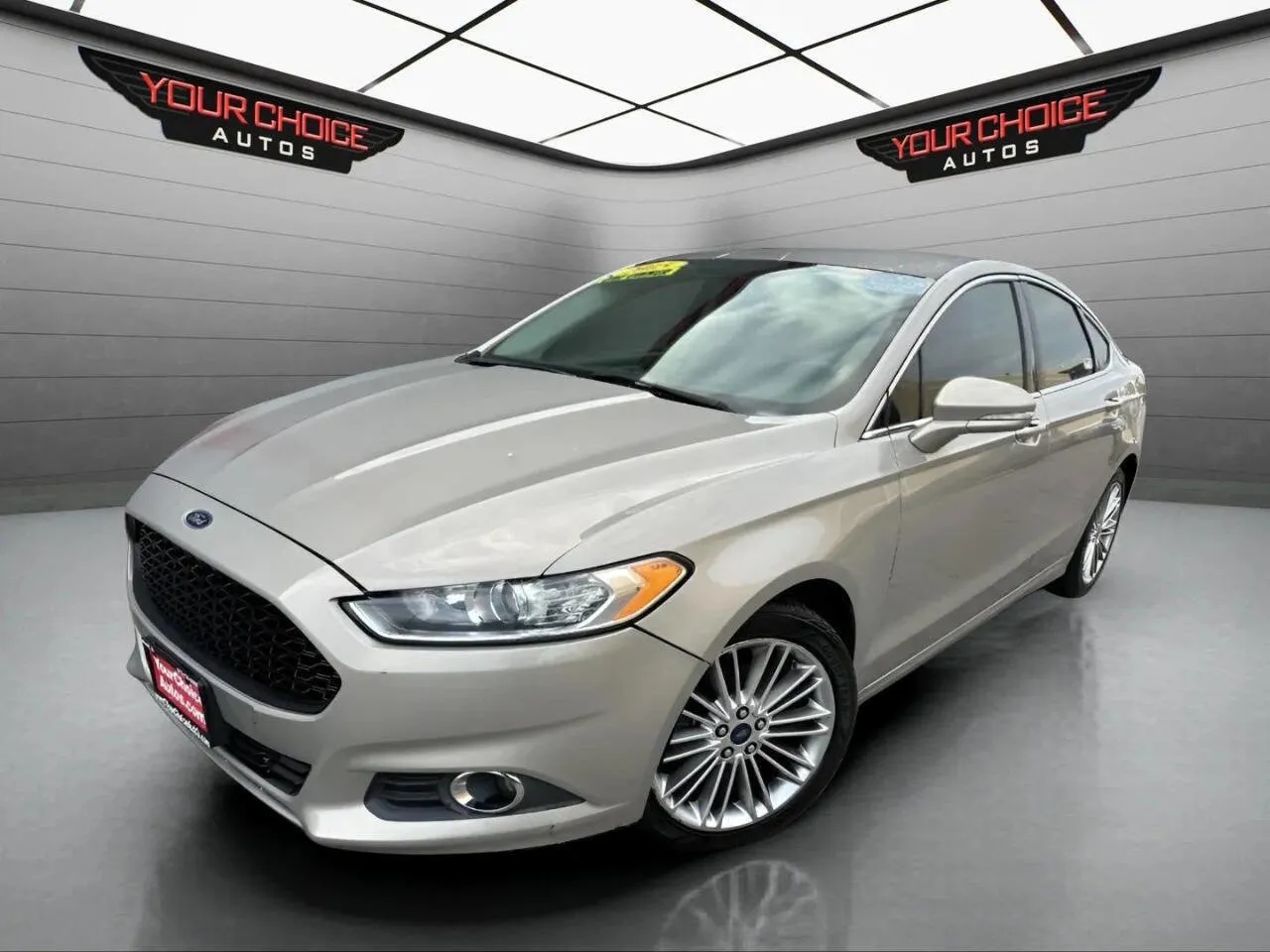 Gray 2015 Ford Fusion SE for sale in Joliet, IL