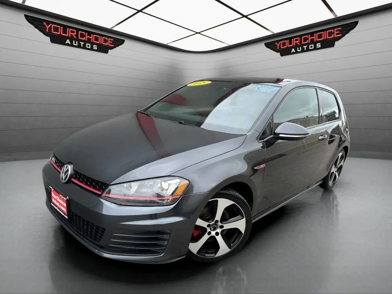 Black 2015 Volkswagen Golf GTI SE 2dr Hatchback 6A for sale in Joliet, IL