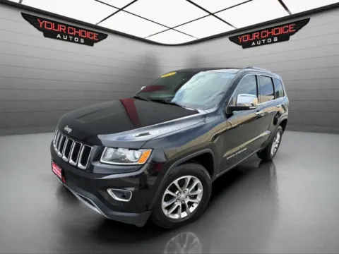Black 2015 Jeep Grand Cherokee Limited for sale in Joliet, IL