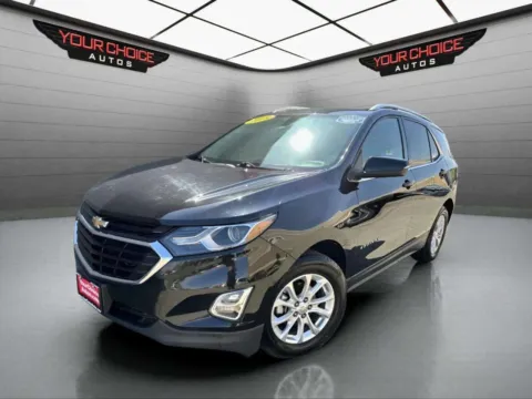 Black 2018 Chevrolet Equinox LT for sale in Joliet, IL