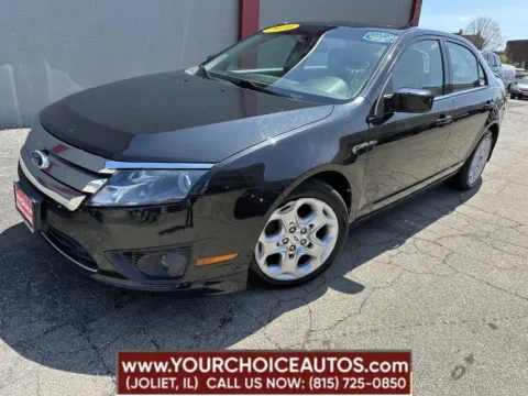 Black 2010 Ford Fusion SE for sale in Joliet, IL