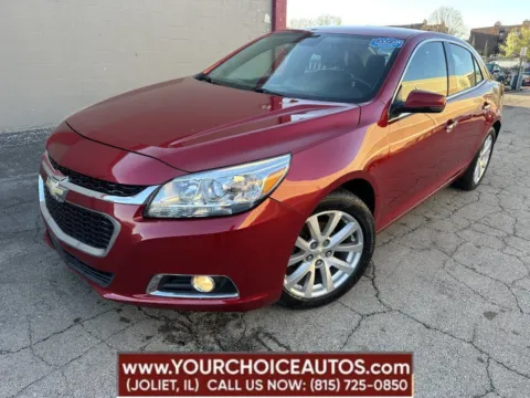 Red 2014 Chevrolet Malibu LTZ for sale in Joliet, IL