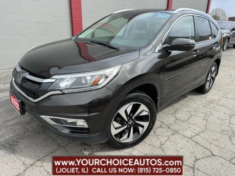 Brown 2015 Honda CR-V Touring for sale in Joliet, IL