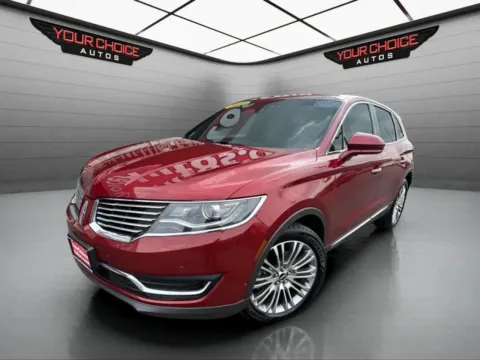 Red 2017 Lincoln MKX Reserve for sale in Joliet, IL