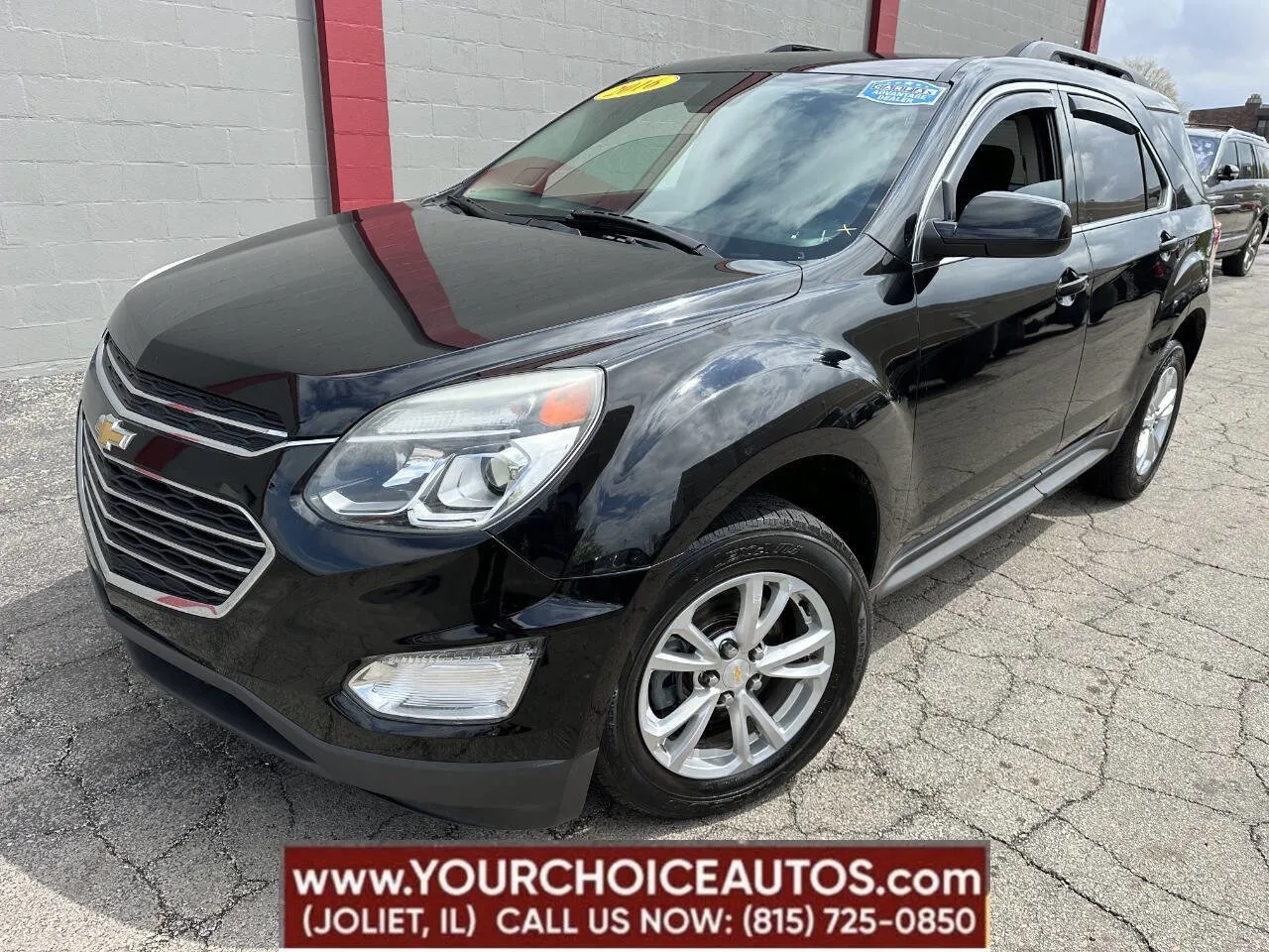 Black 2016 Chevrolet Equinox LT for sale in Joliet, IL