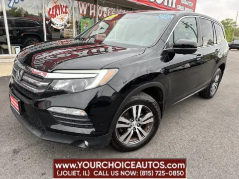 Black 2017 Honda Pilot EX for sale in Joliet, IL