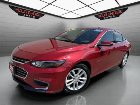 Red 2016 Chevrolet Malibu LT for sale in Joliet, IL