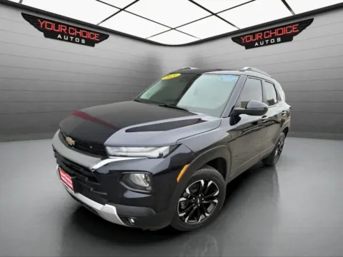 Blue 2021 Chevrolet Trailblazer LT for sale in Joliet, IL