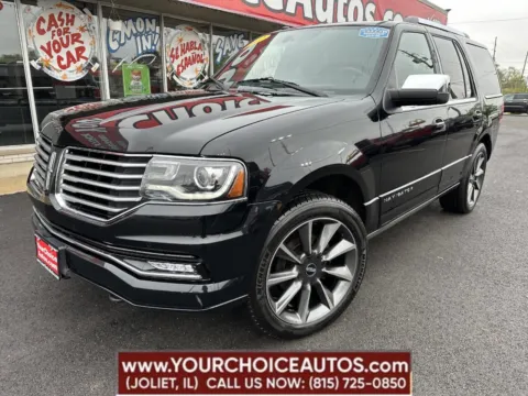 Black 2017 Lincoln Navigator Reserve for sale in Joliet, IL