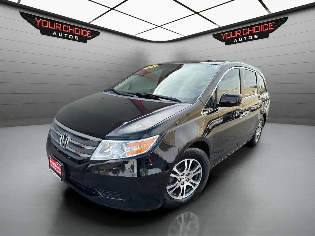 Black 2013 Honda Odyssey EX-L for sale in Joliet, IL
