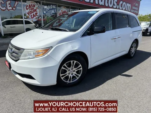 White 2013 Honda Odyssey EX-L for sale in Joliet, IL