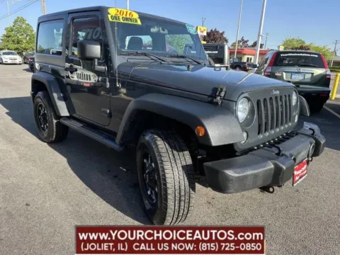 Another view of 2016 Jeep Wrangler Sport for sale in Joliet, IL at Your Choice Autos - Joliet