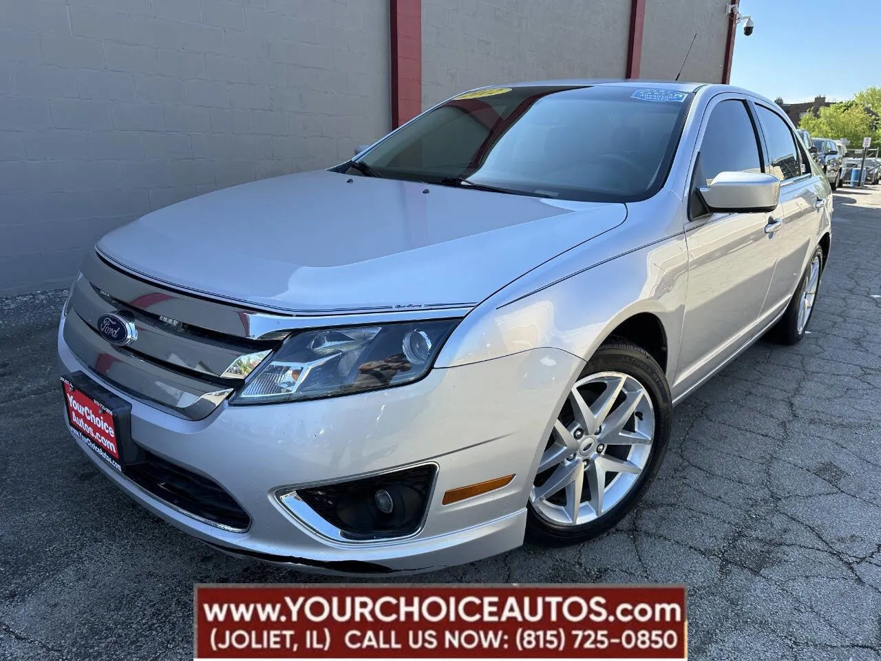 Silver 2012 Ford Fusion SEL for sale in Joliet, IL