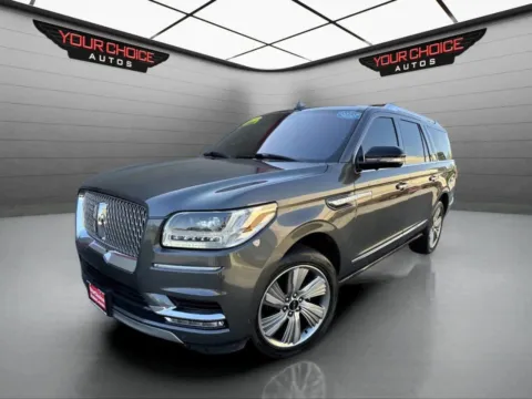 Black 2018 Lincoln Navigator L Reserve for sale in Joliet, IL