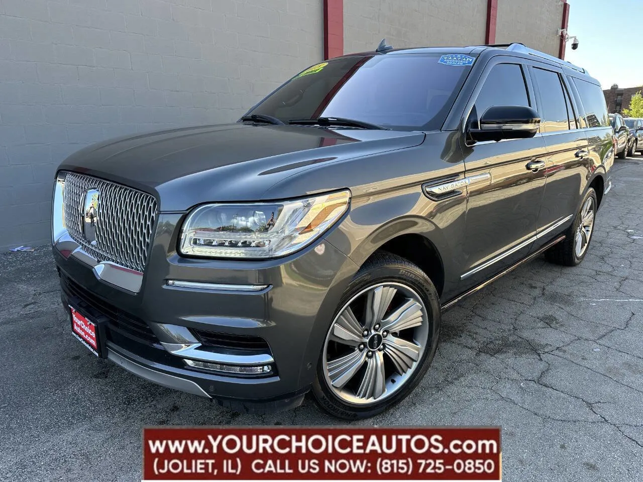 Black 2018 Lincoln Navigator L Reserve for sale in Joliet, IL