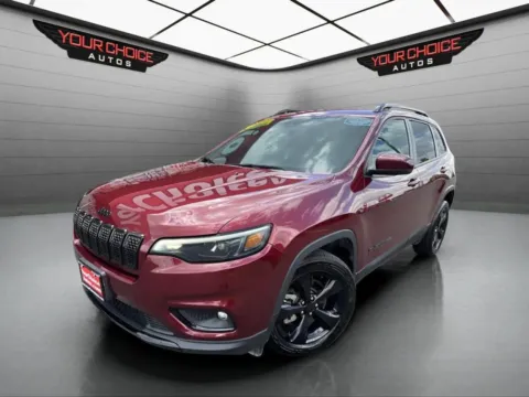 Red 2021 Jeep Cherokee Altitude for sale in Joliet, IL