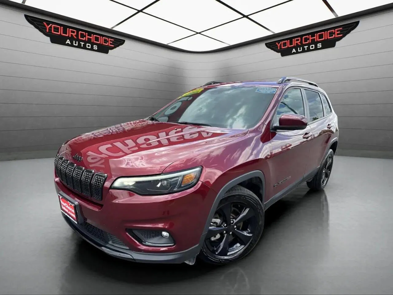 Red 2021 Jeep Cherokee Altitude for sale in Joliet, IL